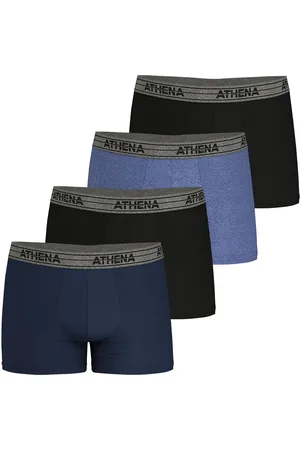 ATHENA Set van 4 boxershorts Basic Coton
