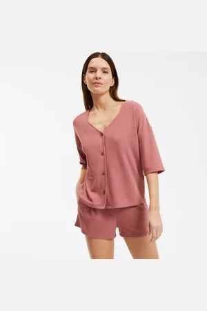 La Redoute Pyjashort in gewafeld jerseytricot