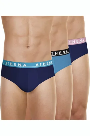 ATHENA Set van 3 slips in zuiver katoen TONIC