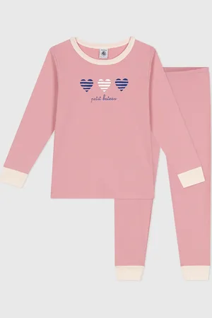 Petit Bateau Pyjama met lange mouwen in katoen