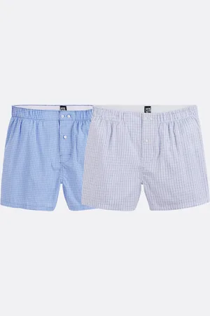 La Redoute Set van 2 geruite boxershorts