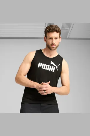 PUMA Singlet, ronde hals, zuiver katoen