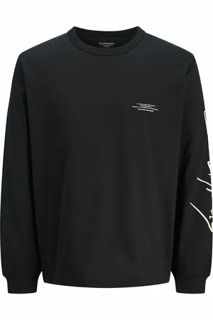 JACK & JONES T-shirt met lange mouwen en logo