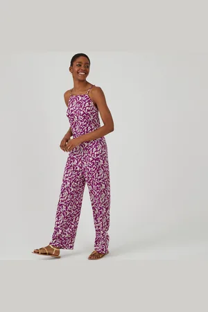 La Redoute Jumpsuit in satijn, met fijne schouderbandjes