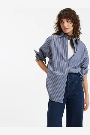 La Redoute Gestreept los hemd, Signature APOLLINE
