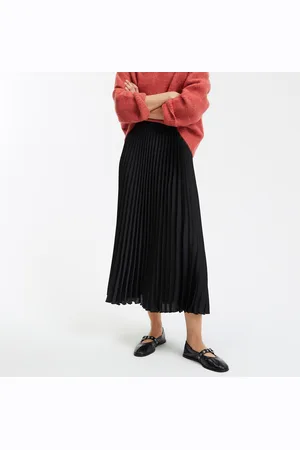 La Redoute Lange plissérok met elastische tailleband