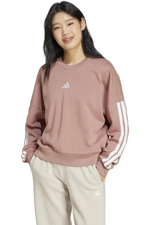 adidas Sweater met ronde hals Essentials 3-Stripes