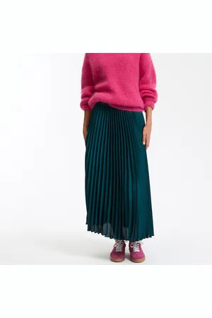 La Redoute Lange plissérok met elastische tailleband