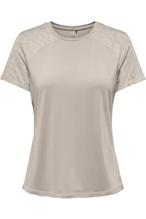 ONLY Reflecterend T-shirt voor hardlopen