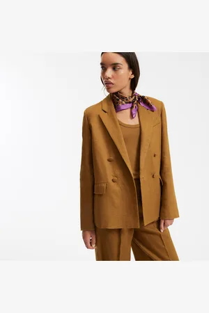 La Redoute Losvallende blazerjasje met dubbele rij knopen, Signature Iseult