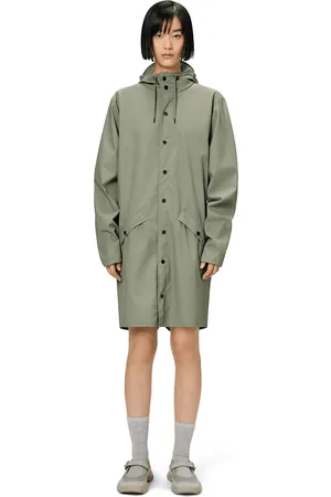 Rains Waterdichte unisex jas met kap, Mi-Long Jacket