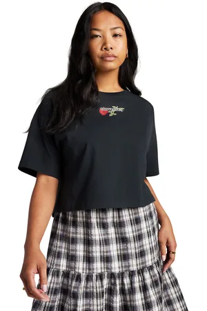 Converse Crop T-shirt met korte mouwen