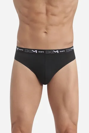 Dim Set van 4 effen slips Cotton Stretch