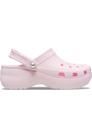 Crocs Klassieke Pearl plateauklompen