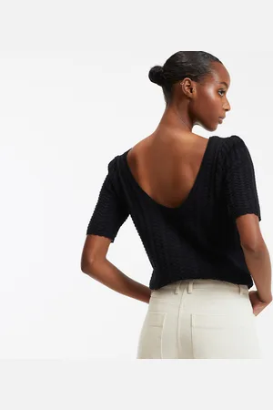 La Redoute Trui in fijn tricot met ronde hals