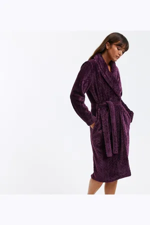 ANNE WEYBURN Kamerjas in fleece tricot met reliëf