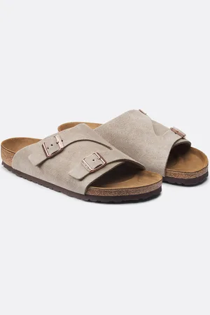 Birkenstock Suède muiltjes Zürich