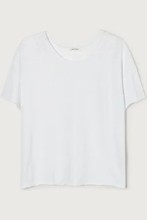 American Vintage T-shirt met ronde hals en korte mouwen SONOMA