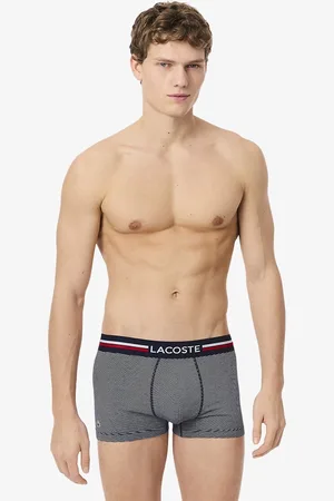 Lacoste Set van 3 boxershorts in stretch katoen