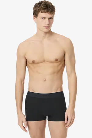 Lacoste Set van 3 effen boxershorts, stretch katoen