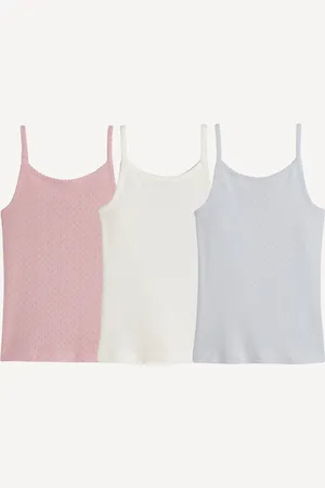 La Redoute Set van 3 onderhemdjes met fijne bandjes