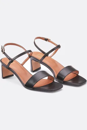 La Redoute Sandalen van glad leer met hak, Signature CANDICE