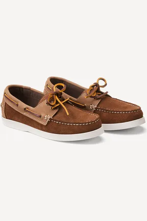 La Redoute Loafers bootschoenen in leer met veters