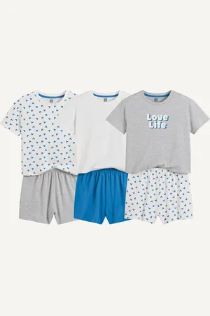 La Redoute Set van 3 katoenen pyjashorts