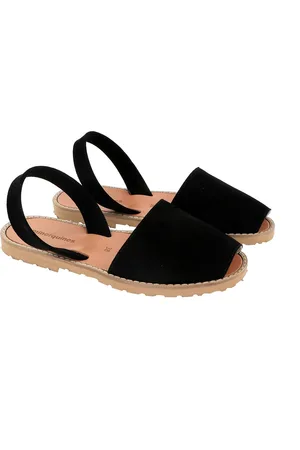 MINORQUINES Platte sandalen in daim Avarca