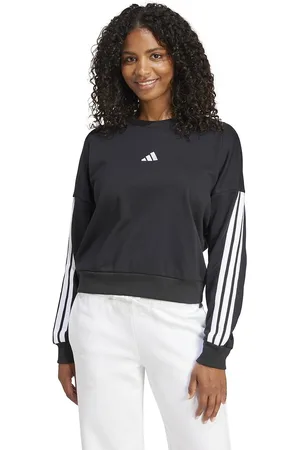adidas Sweater met ronde hals Essentials 3-Stripes