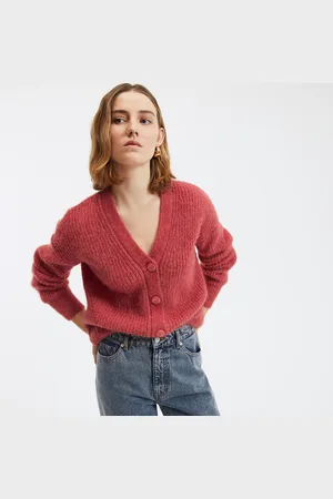 La Redoute Vest met V-hals, mixed alpaca, Signature GILDAS