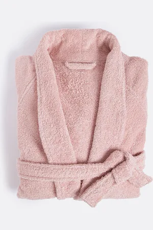 La Redoute Badjas in badstof, sjaalkraag, 450g/m², Haxel