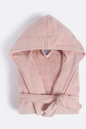 La Redoute Badjas met kap in fluwelen badstof 450 g/m2, Trizie