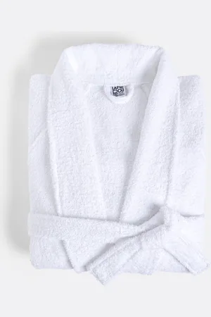 La Redoute Badjas in badstof, sjaalkraag, 450g/m², Haxel