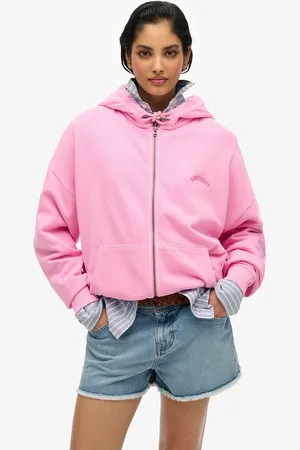 Superdry Zip-up hoodie logo Essential