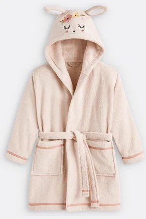 La Redoute Badjas voor baby en kind met kap, in bio katoen, Florence