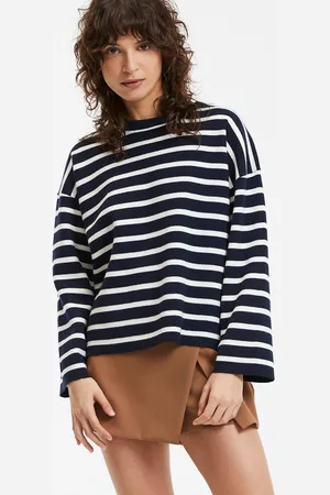 La Redoute Gestreepte trui met ronde hals, Signature GUILLAUME