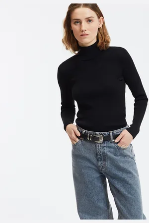 La Redoute Trui in fijn tricot met rolkraag