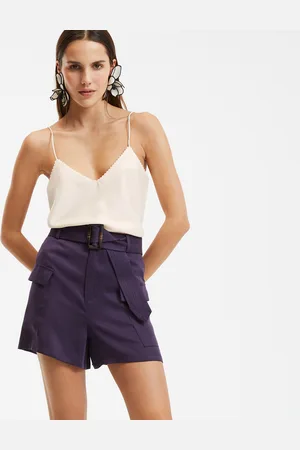 La Redoute Satijnen tanktop met V-hals en dunne bandjes