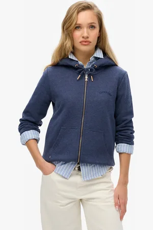 Superdry Zip-up hoodie logo Essential