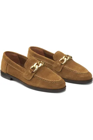 La Redoute Loafers in suèdeleer met ketting