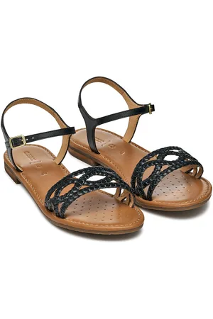Geox Platte leren sandalen Sozy