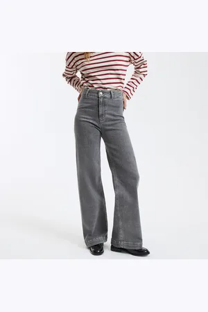 La Redoute Wijde jeans met hoge taille