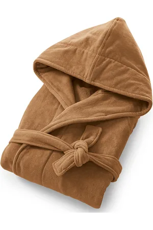 La Redoute Badjas met kap in fluwelen badstof 450 g/m2, Trizie