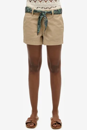 Superdry Klassieke chino short met bandana tailleband
