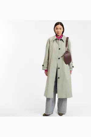 La Redoute Lange trenchcoat met knopen, Signature Maurice