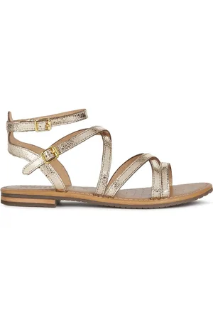 Geox Platte leren sandalen Sozy