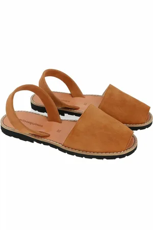 MINORQUINES Platte sandalen in daim Avarca