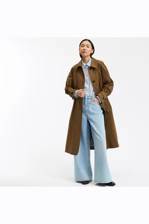 La Redoute Lange trenchcoat met knopen, Signature Maurice