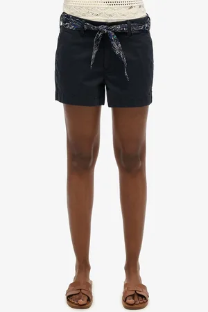 Superdry Klassieke chino short met bandana tailleband